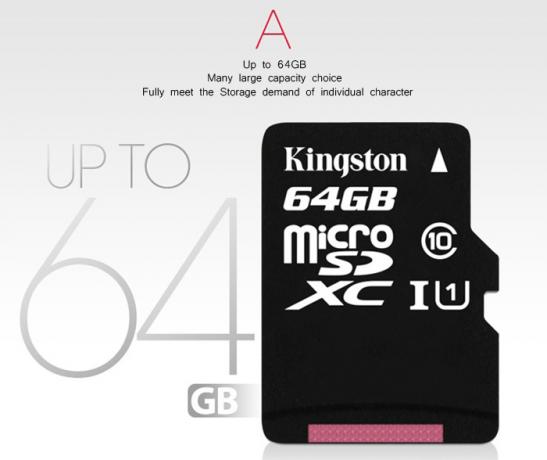 Satış 11,11: MicroSD Kart Kingston 64 GB