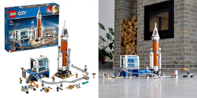 Lego City Uzay Roketi ve Fırlatma Kontrol Merkezi