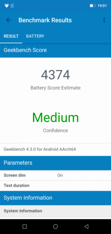 Ulefone Zırh 5: Geekbench Pil