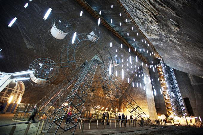 Romanya Salina Turda tuz madeni