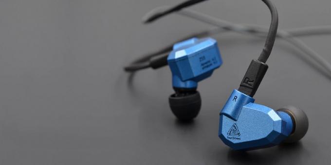 Genel KZ ZS5 - süper ses ile ucuz kulaklıklar