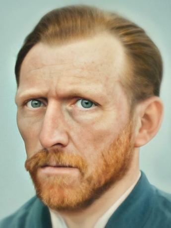 Van Gogh ve Napolyon'un yüksek kaliteli fotoğrafları: sinir ağları, tarihi figürlerin portrelerinden görünümlerini restore etti