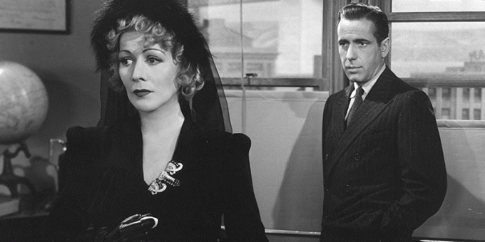 Güçlü kadınlar hakkında Filmler: Mary Astor "Maltese Falcon" in