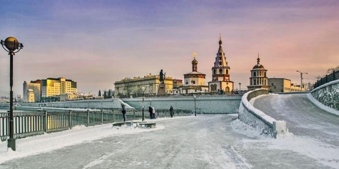 Irkutsk'u, Rusya: Nerede yeni yılı kutlamak için