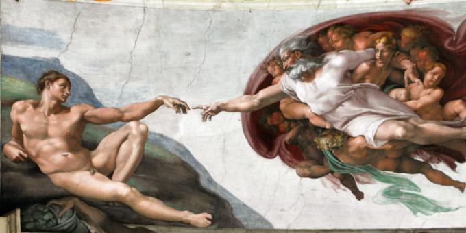 özelleştirme olmadan Michelangelo tarafından Orijinal resim