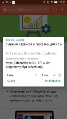 Remindee - set hatırlatmalar nefret edenler için Android hatırlatma