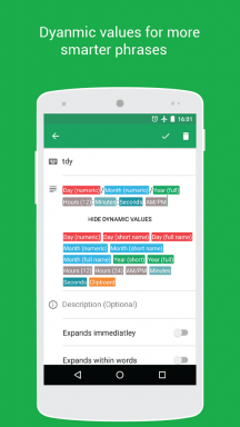 Texpand - hızlı Android'de yazarak için kullanışlı programı
