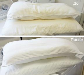 Bir yastık beyaz dönmek için nasıl