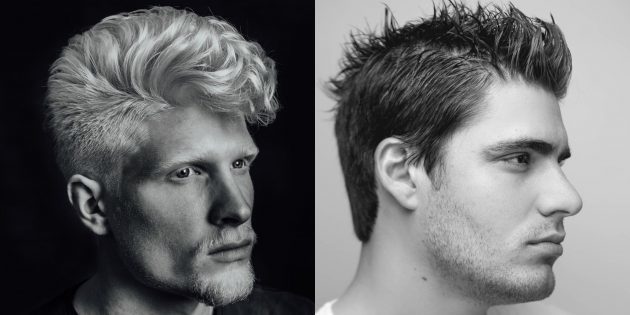 klasikleri hayranları için Trendy erkek saç kesimi: anderkat