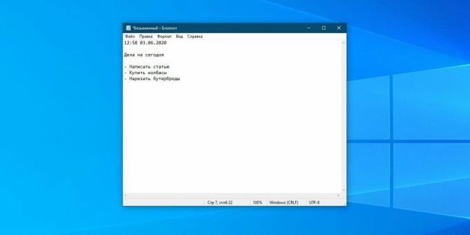 Windows Not Defteri: TXT formatı evrenseldir