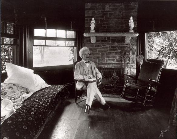 Mark Twain, ABD'li yazar ve gazeteci