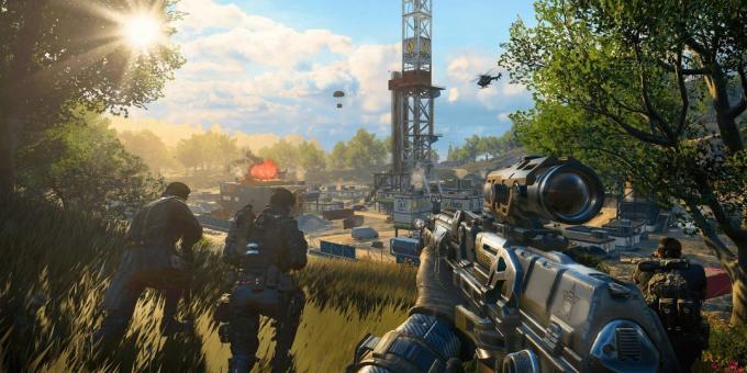 Basit bilgisayarlar için oyun 2018: Call of Duty: Black Ops 4