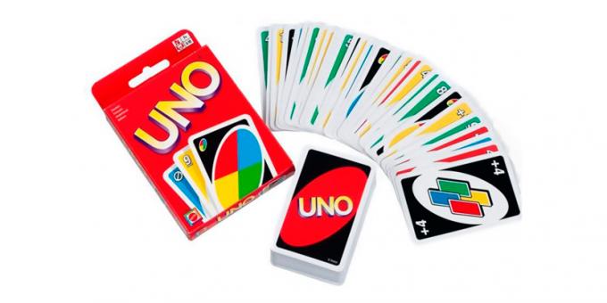 Masa oyunları: "Uno"