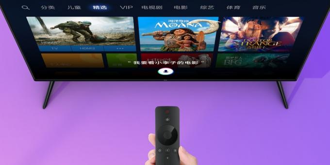 Xiaomi Mi TV 4S: Uzak