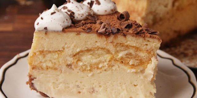 Tarifler Cheesecake: Cheesecake "Tiramisu"