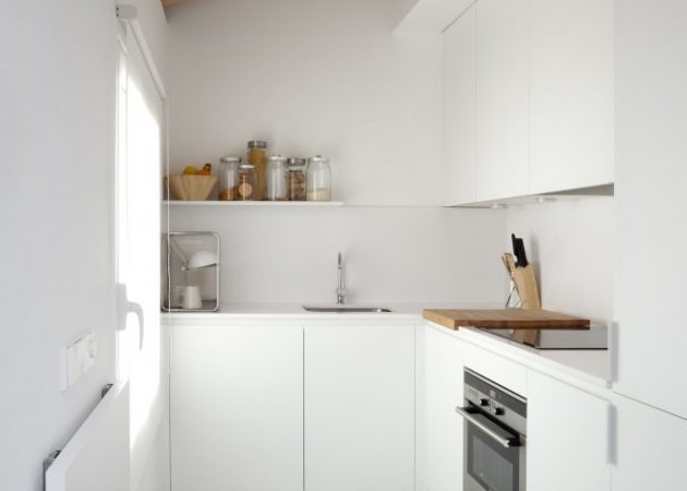Küçük mutfak tasarımı: Teknolojinin ret