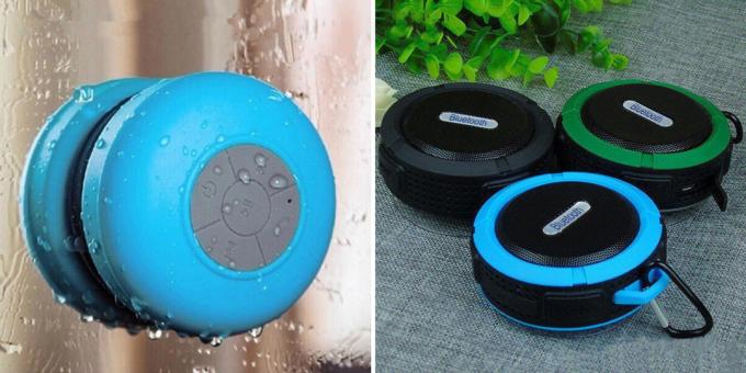 8 Mart için Ucuz hediyeler: Su geçirmez Bluetooth sütunlu
