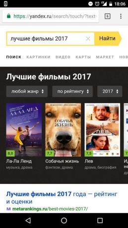 "Yandex": Yılın en iyi filmleri