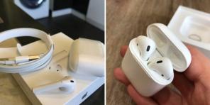 Karlı: 940 ruble için mükemmel kulaklıklar Apple AirPods 2