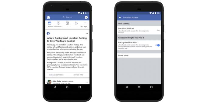 çalıştıran cihazlarda Android Facebook veri coğrafi konumu aldığında, ancak devre dışı bırakılabilir
