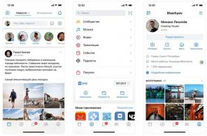 "VKontakte" güncellenmiş bir uygulama başlattı