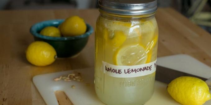 limon ile ne pişirmek: Limonata limonlu