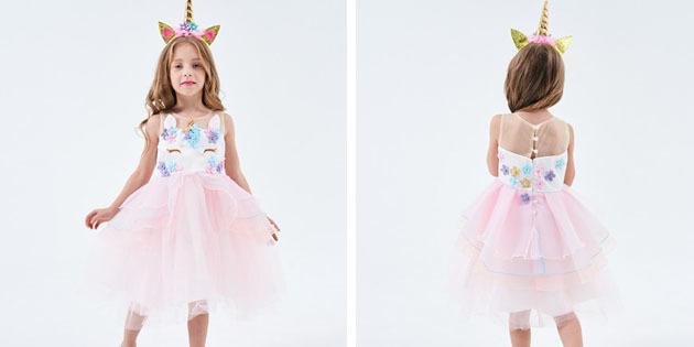 asimetrik etek elbise: çıkışına Çocuk giyimleri