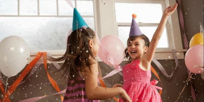 Çocuk doğum günü partisi: bir dans partisi hazırlamak
