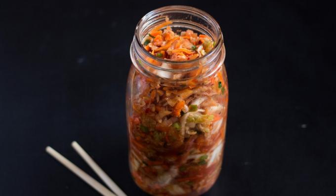 Kore lahanası kimchi