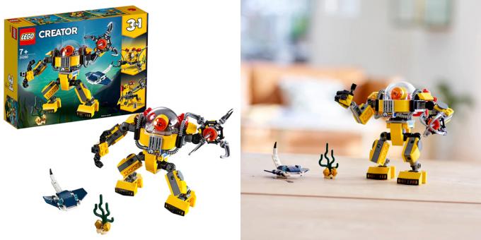 Lego Creator Sualtı Keşif Robotu