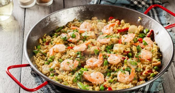 karides Paella