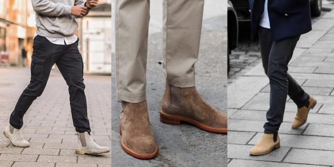 sonbahar ve kış 2019/2020 için erkek moda ayakkabılar, Chelsea