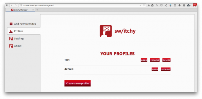 Switchy Profil