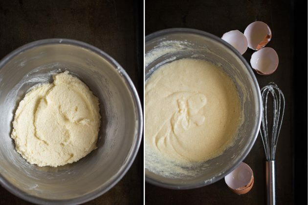 Mandalina kekleri: hamuru yoğurun