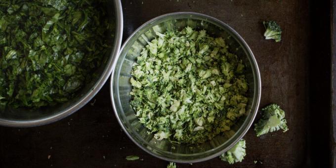 brokoli ve ıspanak: brokoli ile pirzola