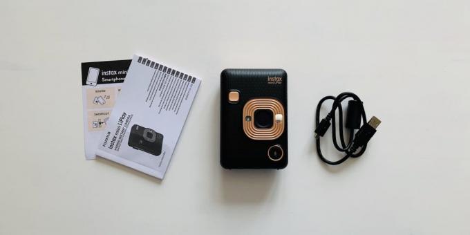Fuji Instax Mini LiPlay: ekipman