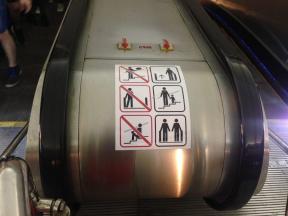 Metroda Emniyet düzenlemeler: istasyonlarda trene nasıl davranacağını, sorunları önlemek için