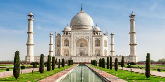 Hindistan'daki Tac Mahal