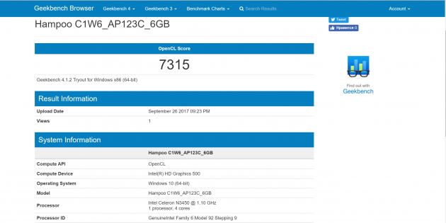 Chuwi SurBook: performansı 4