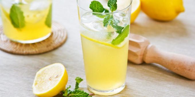 karbonatlı limonata: sifona olmadan