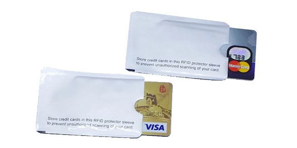 NFC ile kartları için Koruyucu Kılıf