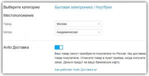 Rusya genelinde Avito üzerinde ürün satmak için nasıl