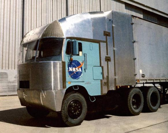 Serin arabalar NASA: aerodinamik kamyon