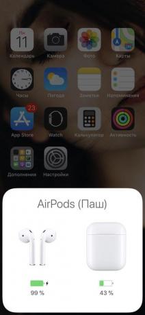 AirPods: Kapak şarj ve kulaklık