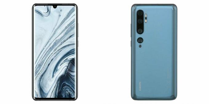 Xiaomi Mi Note 10 akıllı telefon