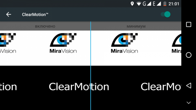 Ulefone İkizler Pro: ClearMotion