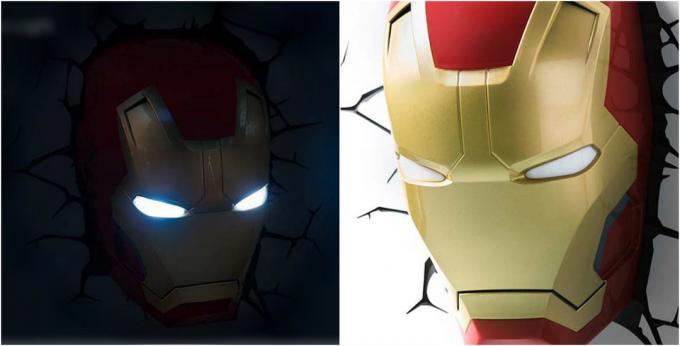 3D ışık "Iron Man" 