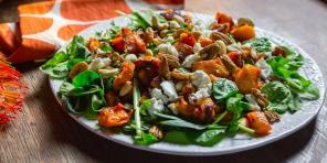 10 güzel kokulu kabak salatası
