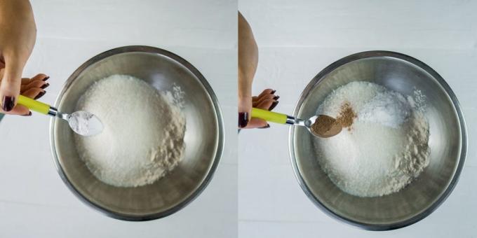 Ekleme tarçın ve kabartma tozunu: Bir armut ile pasta pişirmek için nasıl