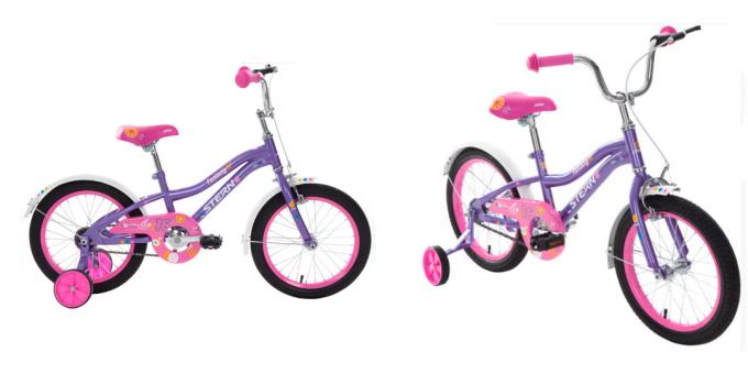 kızlar için Çocuk bisiklet